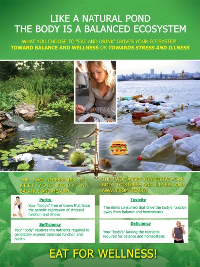 Your Boy is an Ecosystem-Eat Well Poster