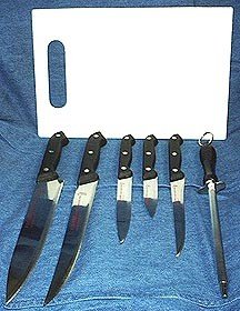 8 Pcs Kitchen Knife Set (Shipping Included)