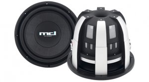 Mdsound 1800 Watts, 12" Subwoofer 175 Oz Magnet
