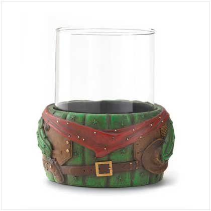 #36513 Glass Tumbler On Cactus Base