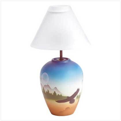 #34742 Santa Fe Candle Lamp