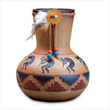 #34746 Kokopelli Vase