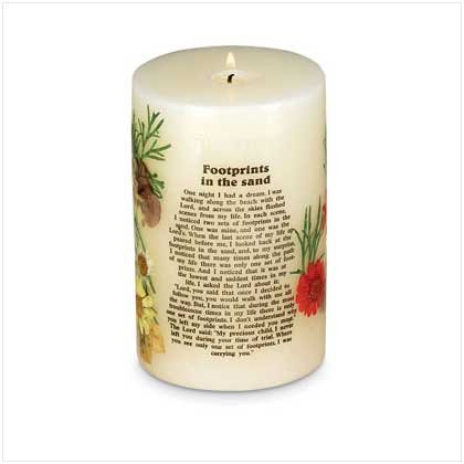 #29549 Footprints In The Sand Scented Candle