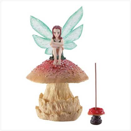 #33075 Fairy Mushroom Incense Burner