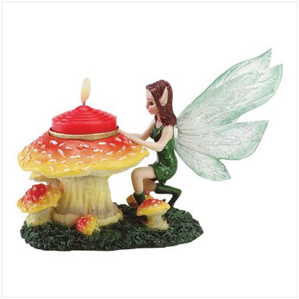 #34588 Kneeling Fairy Tealight Holder