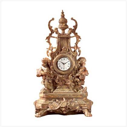 #33310 Baroque Cherub Clock