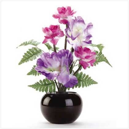 #34065 Lit Floral Bouquet