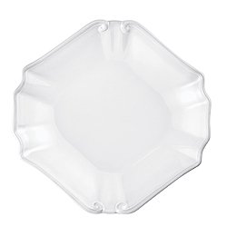 Mikasa Chef's White Rustic Rim Salad Plate - Baroque (set of 4)