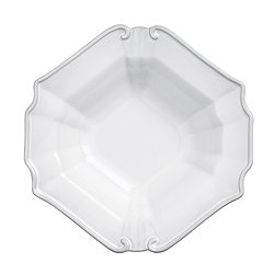 Mikasa Chef's White Rustic Rim Soup Bowl - Baroque (set of 4)