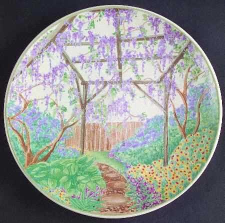 Mikasa French villa High Fire Iron stone salad Plate
