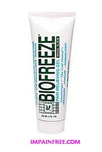 Pain Relieving Gel Biofreeze 4oz Tube