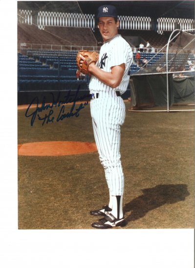 John Montefuseo (National League Rookie Of The Year, 1975) Autographed 8x10 W/ C.O.A.!