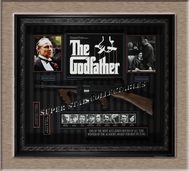 Godfather Autographed Shadow Box