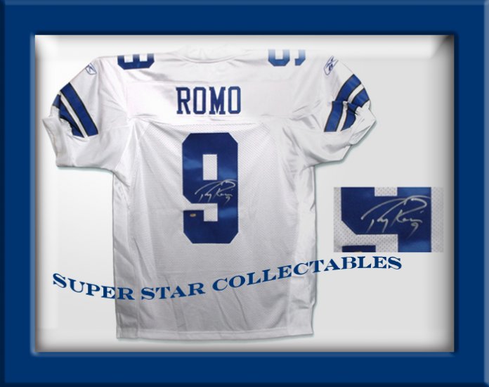 Tony Romo Autographed Dallas Cowboys Jersey