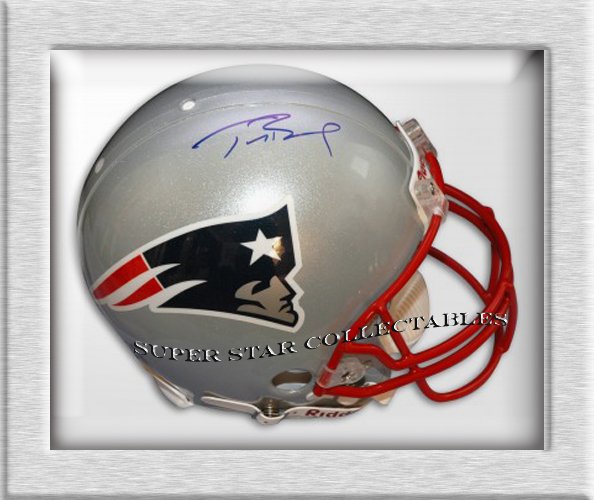 Tom Brady Autographed New England Patriots Helmet