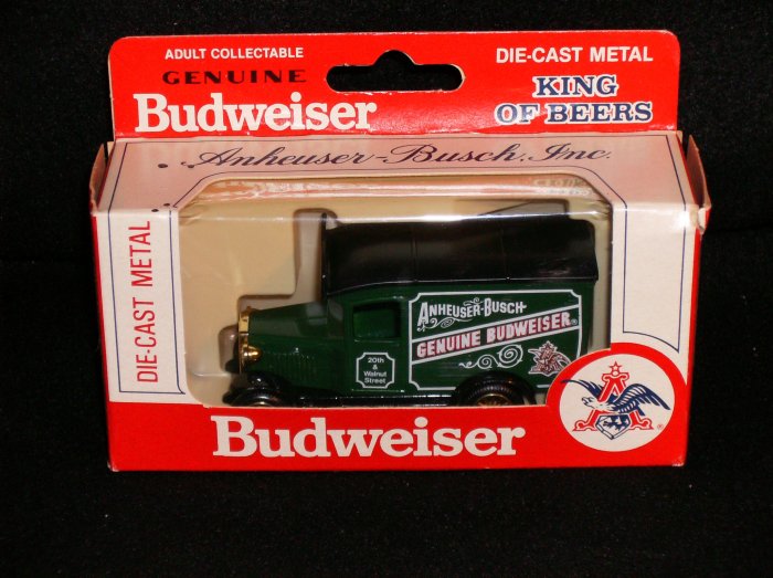 Anheuser-Busch, Inc. Genuine Budweiser Diecast Metal truck