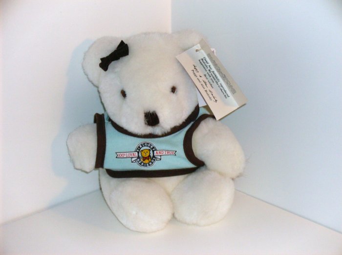 Bialosky White Gund Teddy Bear 1982-1984