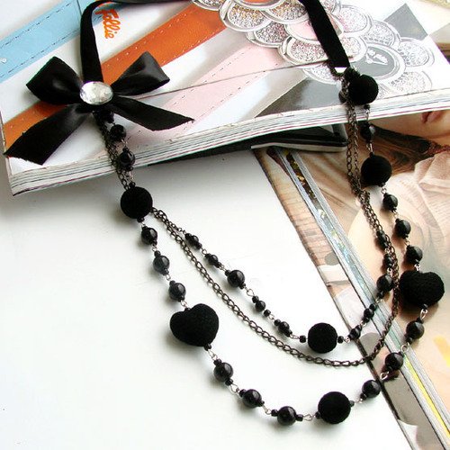 Black necklace