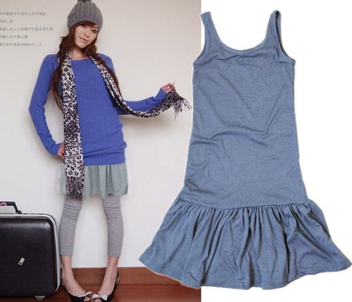 D12-Smart street dress - Dark grey