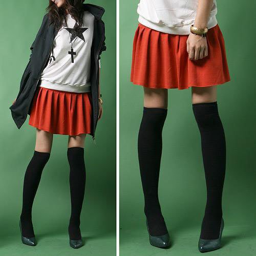 A4-Slim-legs Elastic Long Socks