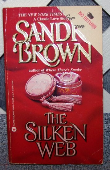 Silken Web by Sandra Brown FREE Shipping to US