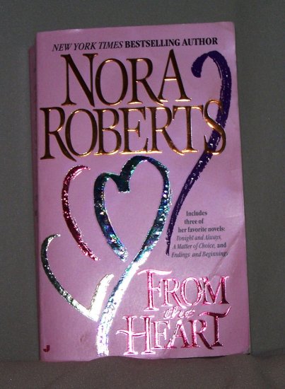 From The Heart by Nora Roberts FREE Shipping to US