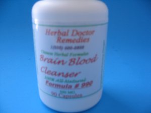 Brain Blood Cleanser # 990 90 Caps