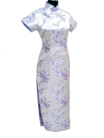 Purple Clubs Chinese Dress Cheong-sam/Qipao