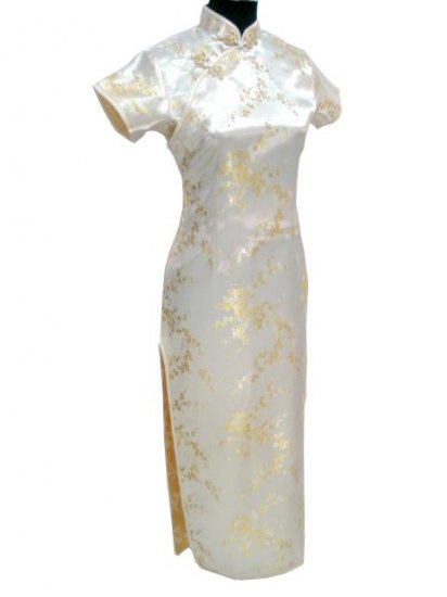 Yellow Clubs Chinese Dress Cheong-sam/Qipao