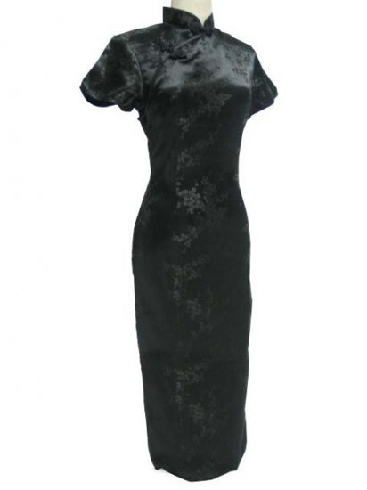 Black Clubs Chinese Dress Cheong-sam/Qipao
