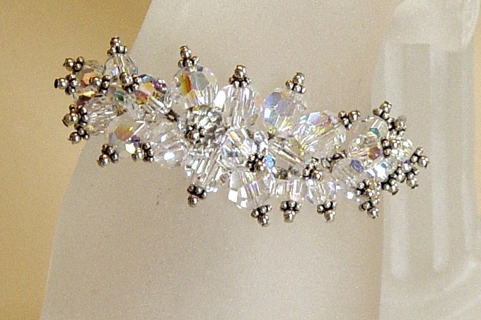 Crystal Caterpillar Bracelet