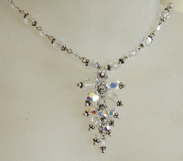 Crystal Caterpillar Necklace