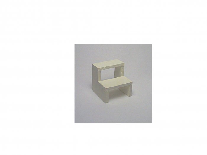 Bed Stairs--Off White