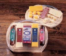 Heart of Wisconsin Meat & Cheese Board Basket