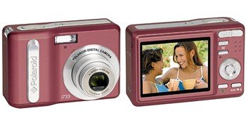 Polaroid 7 MP i733LP Digital Camera, Pink, Model: i733lp