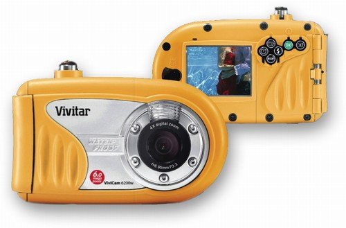 Vivitar 6200W 6 Mega Pixel Waterproof Digital Camera, (ecf)