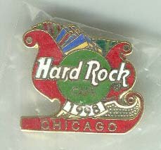 Chicago Christmas Sleigh 1998 pin