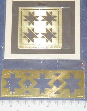 Embossing Templates - Southwest Quilt - set of 2