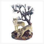 37976 Wolves with Pine Tree Figure
