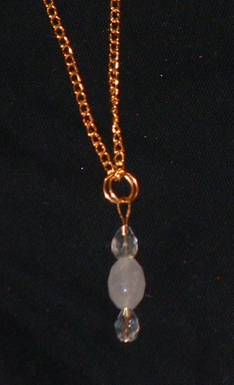 Beautiful Rose Quartz Necklace