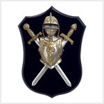 38195 Knight Wall Plaque