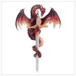 32201 Sword And Dragon Wall Plaque