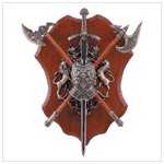 34813 Sword And Axe Display