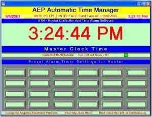 ATM (Automatic Time Manager)