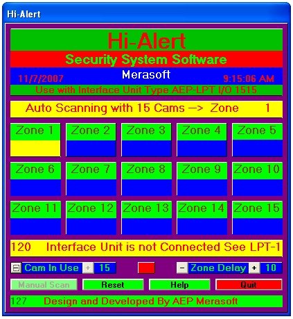 Hi-Alert Security System Software (Hi-Alret-SSS)