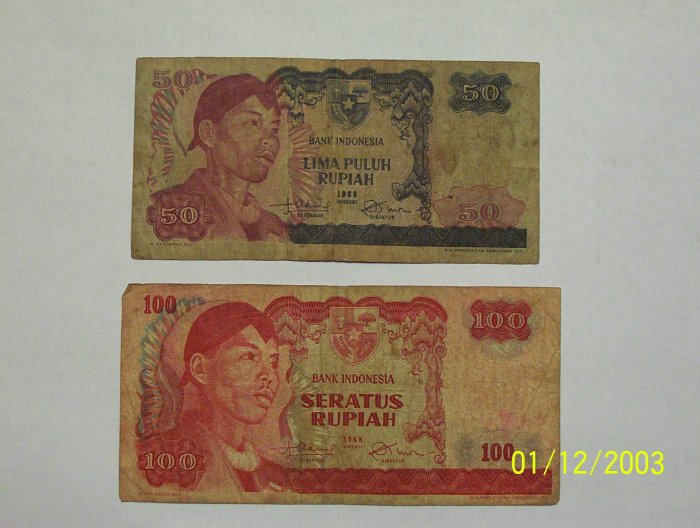 50 & 100 Rupiah