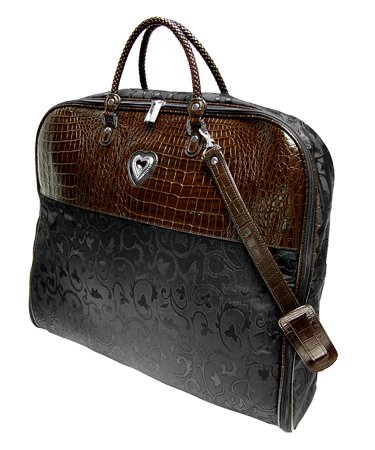 Genuine Leather Garment Carrier- Brighton inspired