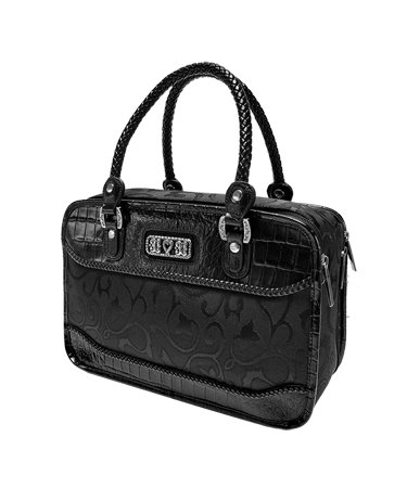 Genuine Leather Cosmetic Case- Brighton inspired