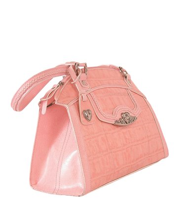 Brighton Inspired- Pink Toulon Genuine Leather Handbag