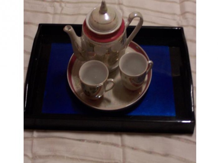 Vintage Look Kyoto Teapot Set of 2 Pottery.